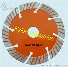 China Diamond Segmented Turbo Saw Blade for Granite and Marble - DSSB13 supplier