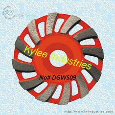 China Swirling Segment Cup Grinding Wheel - DGWS09 supplier