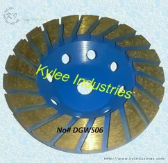 China Thickened Turbo Diamond Cup Grinding Wheel for Concrete - DGWS06 supplier
