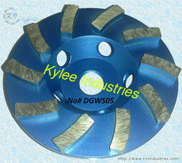 China Diamond Segmented Turbo Cup Grinding Wheel for Grinding and Polishing Granite - DGWS05 supplier