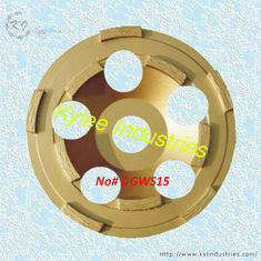 China Alternative Segment Double Row Cup Grinding Wheel - DGWS15 supplier