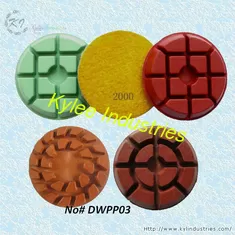 China Soft Polishing Pads for Concrete Floor / Granite &amp; Marble Stone Renovation supplier