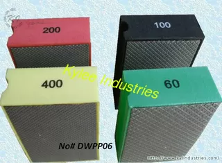 China Diamond Hand Polishing Pads (Diamond Grits# 60 ~ 7000) supplier