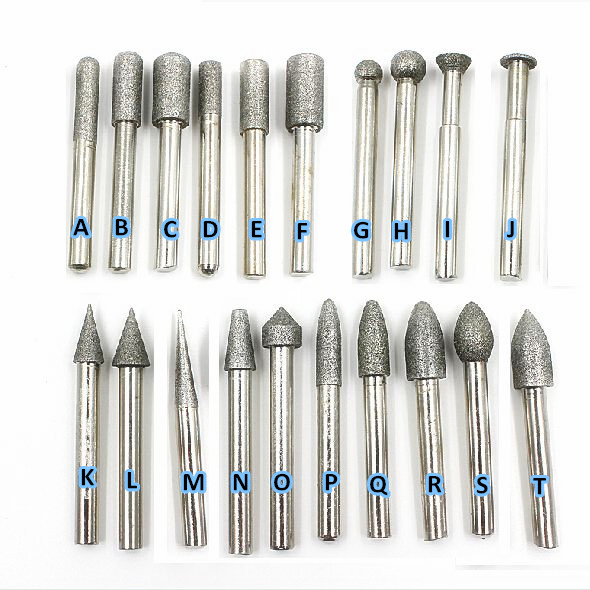 Electroplated Diamond Needle Mounted Points DLSB07