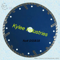 China Continuous Rim Deep Drop Segment Turbo Saw Blade - DSSB18 supplier