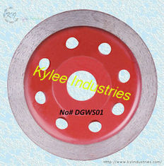 China Continuous Rim Diamond Cup Grinding Wheel for Granite and Marble - DGWS01 supplier