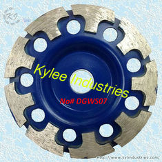 China T-Segmented Diamond Cup Grinding Wheel - DGWS07 supplier