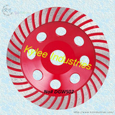 China Turbo Rim Diamond Cup Grinding Wheel for Granite and Concrete - DGWS02 supplier