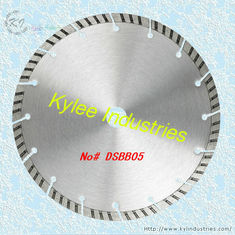 China Silver Brazed Diamond Turbo Blade for Cutting Granite and Marble - DSBB05 supplier