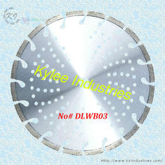 China Laser Welded Diamond Cutting Disc for Concrete and Asphalt - DLWB03 (Oblique key slot) supplier