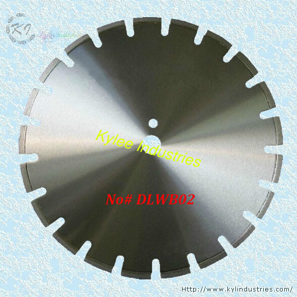 Laser Welded Diamond Saw Blade for Cutting Asphalt and Green Concrete