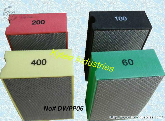 Diamond Hand Polishing Pads (Diamond Grits# 60 ~ 7000)