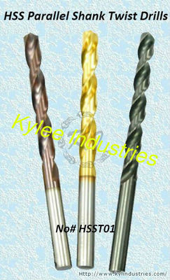 HSS Parallel Shank Twist Drills